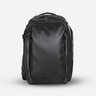TRANSIT Travel Backpack Black Front | variant_ids: 40190470717520,40190470783056