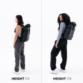 PRVKE 21L Female Size Comparison