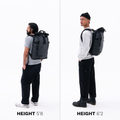 PRVKE 31L Male Size Comparison