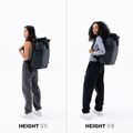 PRVKE 41L Female Size Comparison
