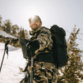 Black FERNWEH Backpack Lifestyle Image