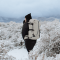 Gobi Tan FERNWEH Backpack Lifestyle Image