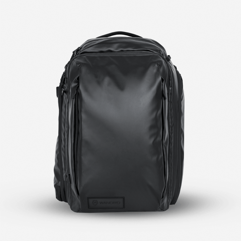 TRANSIT Travel Backpack Black Front