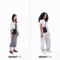 Medium X1 Crossbody Bag Female Size Comparison