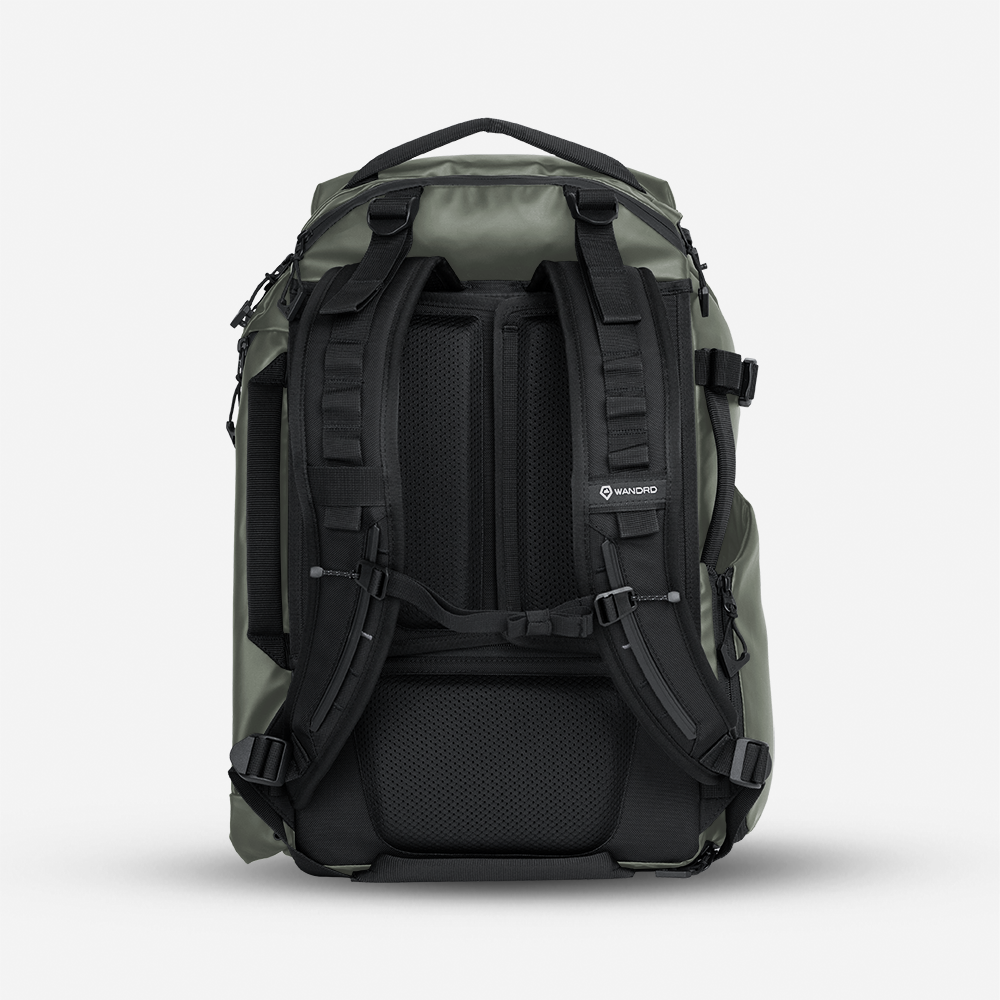TRANSIT Travel Backpack Wastach Green Back