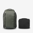 35L TRANSIT Travel Backpack Photography Bundle Green Front | variant_ids: 41161366470736