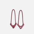 WORRYLESS® Locking Zipper Pullers in Rhone Burgundy