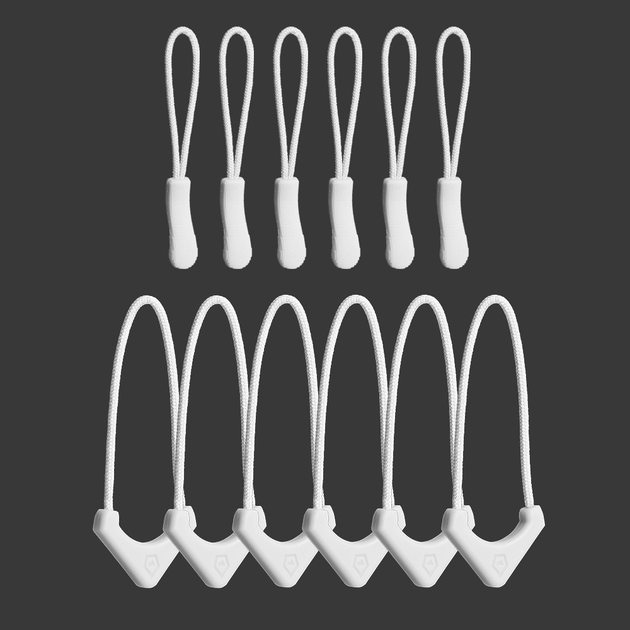 WANDRD Zipper Pullers in Cloudbreak White – WANDRD Gear