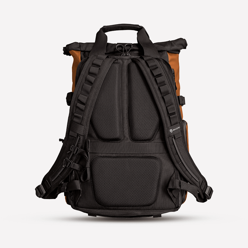 Sedona Orange PRVKE Pack Back Panel