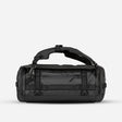 Black HEXAD Carryall Duffel Side View | variant_ids: 31506266751056, 31506266849360