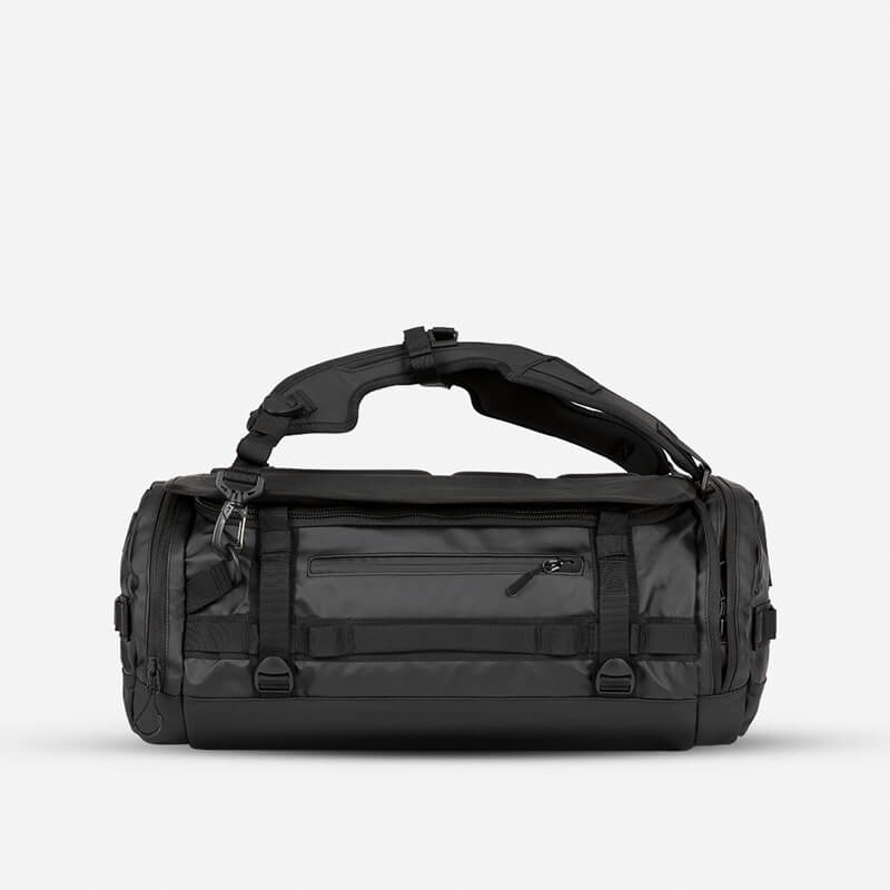 Black HEXAD Carryall Duffel Side View