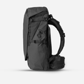 Black FERNWEH Backpack Side 2 Water Bottle Pocket